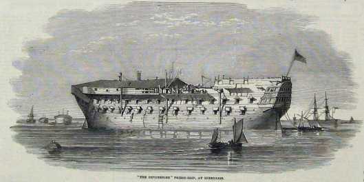 devonshire prison ship