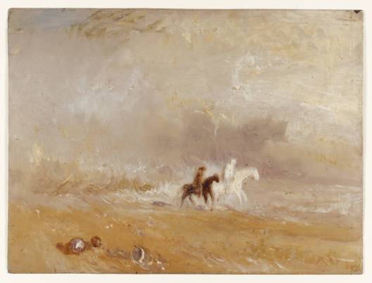 Riders on a Beach circa 1835 Joseph Mallord William Turner 1775-1851