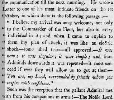 Morning Chronicle - Friday 22 November 1805