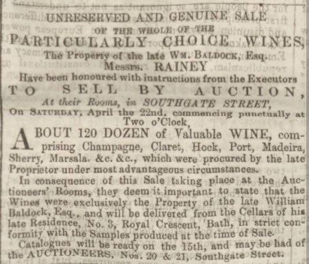 Cap Baldock wine cellar